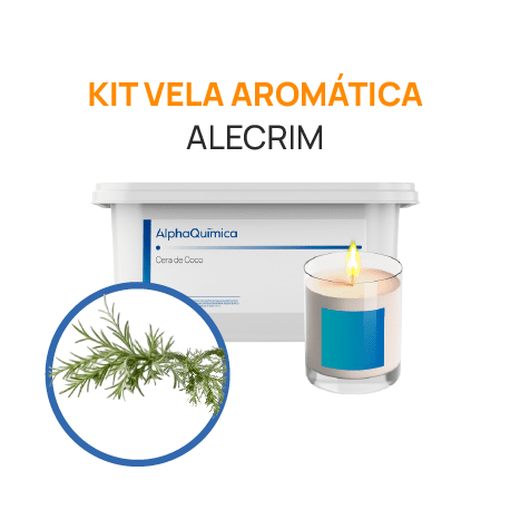 Kit Vela Alecrim Herbal Kit Vela Alecrim Herbal