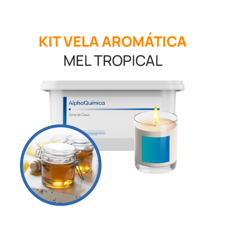 Kit Vela Mel Tropical Kit Vela Mel Tropical