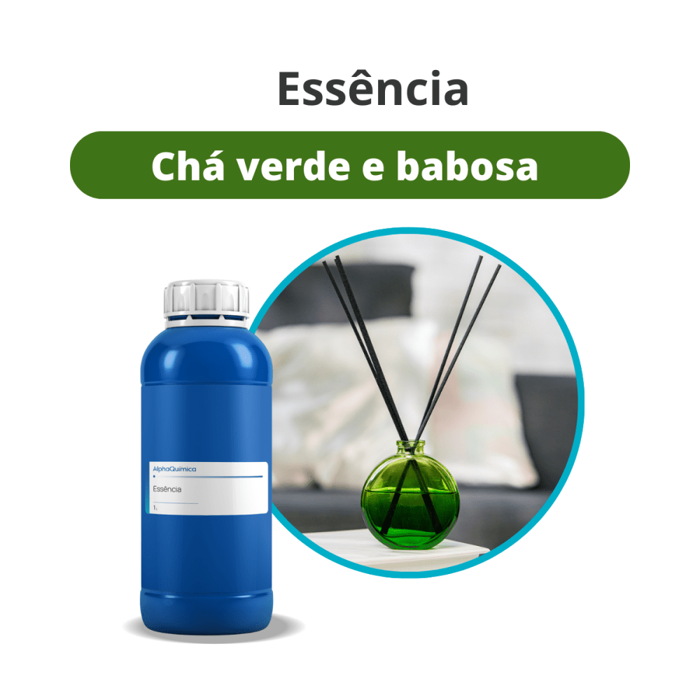 Essência Chá Verde e Babosa