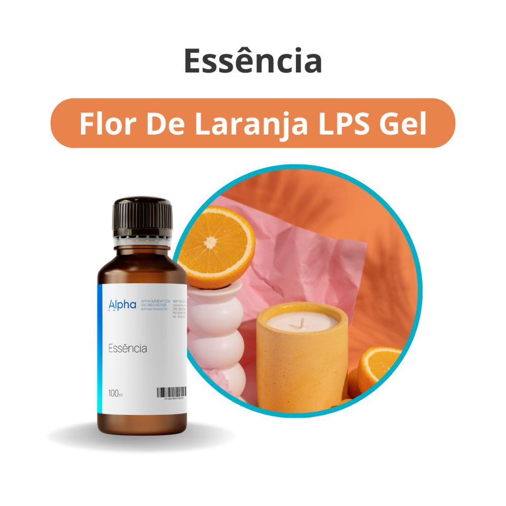 Essência Flor De Laranja Lps Gel