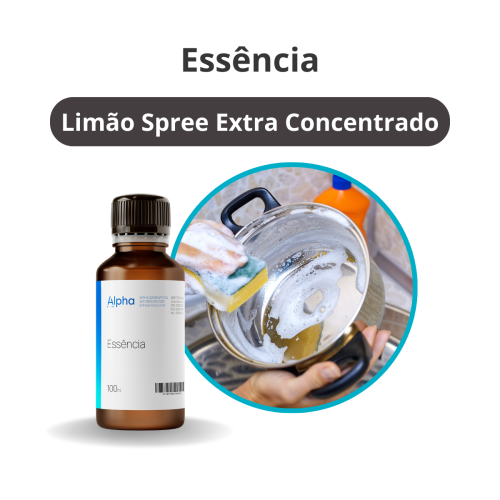 Essência Limão Spree Extra Concentrado