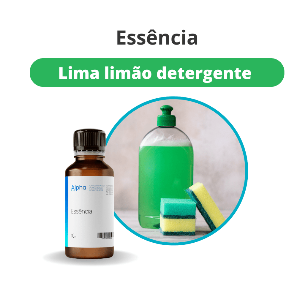 Essência Lima Limão Detergente