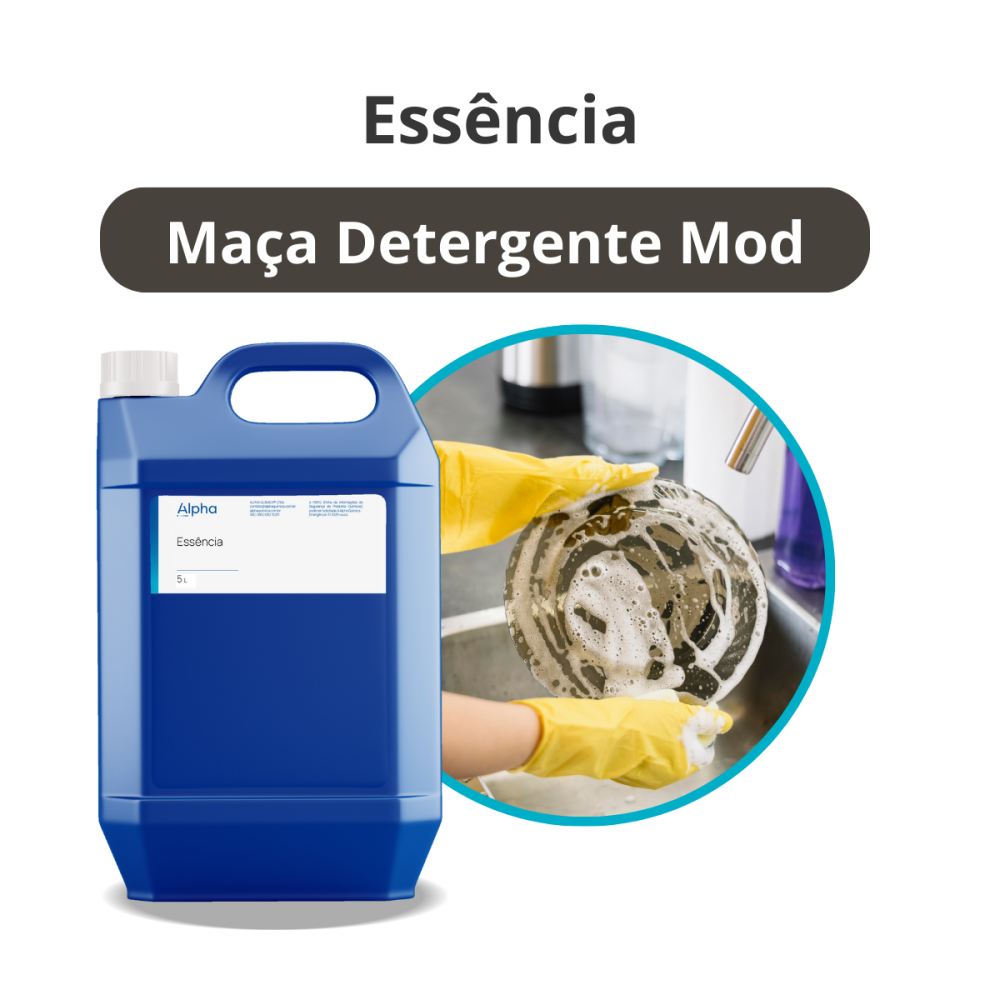 Essência Maça Detergente Mod