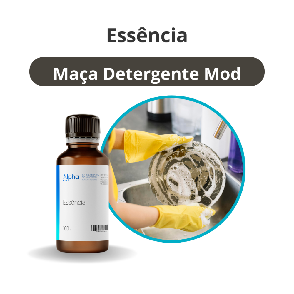 Essência Maça Detergente Mod