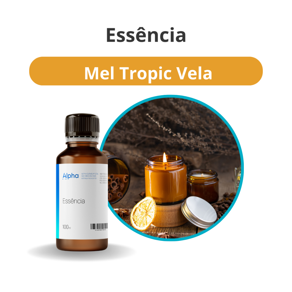 Essência Mel Tropic Vela