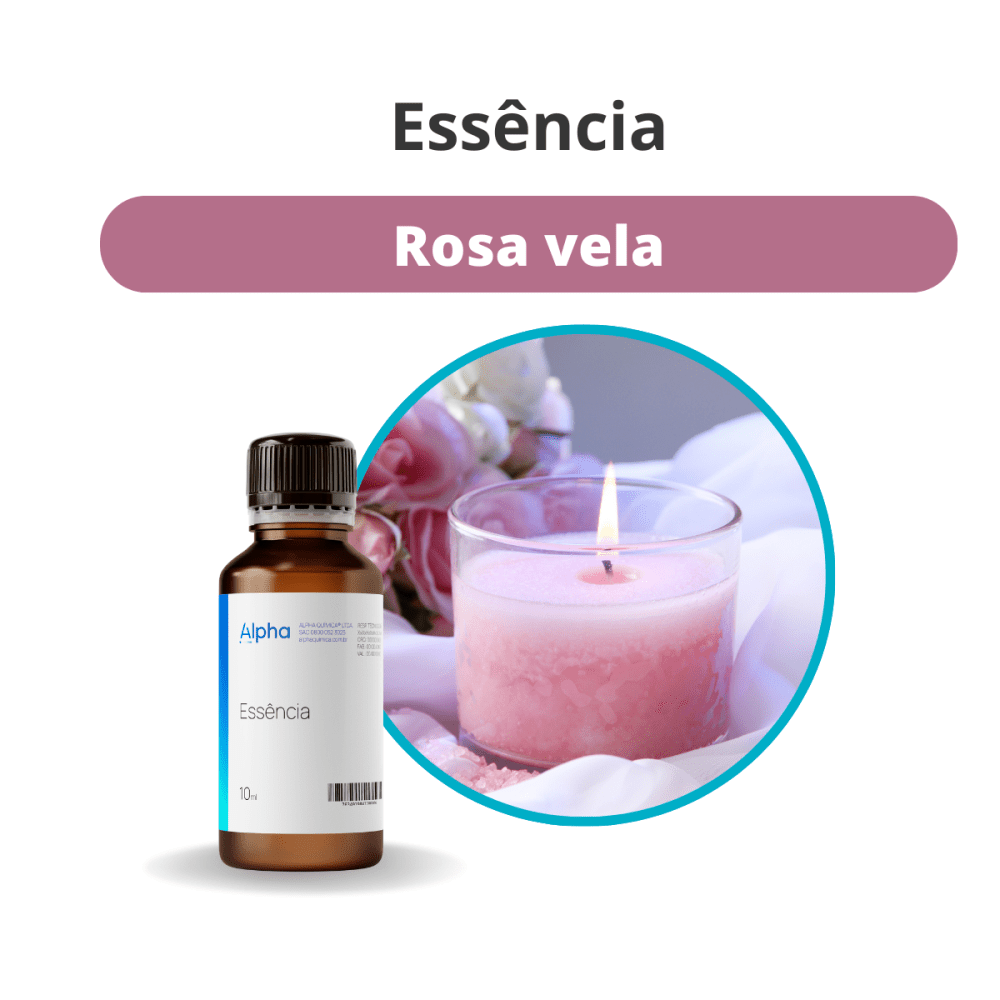 Essência Rosa Vela