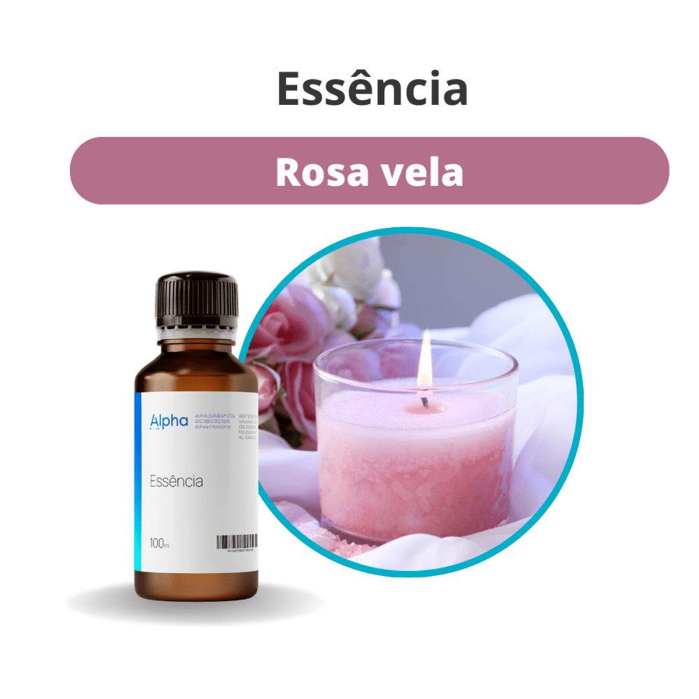 Essência Rosa Vela