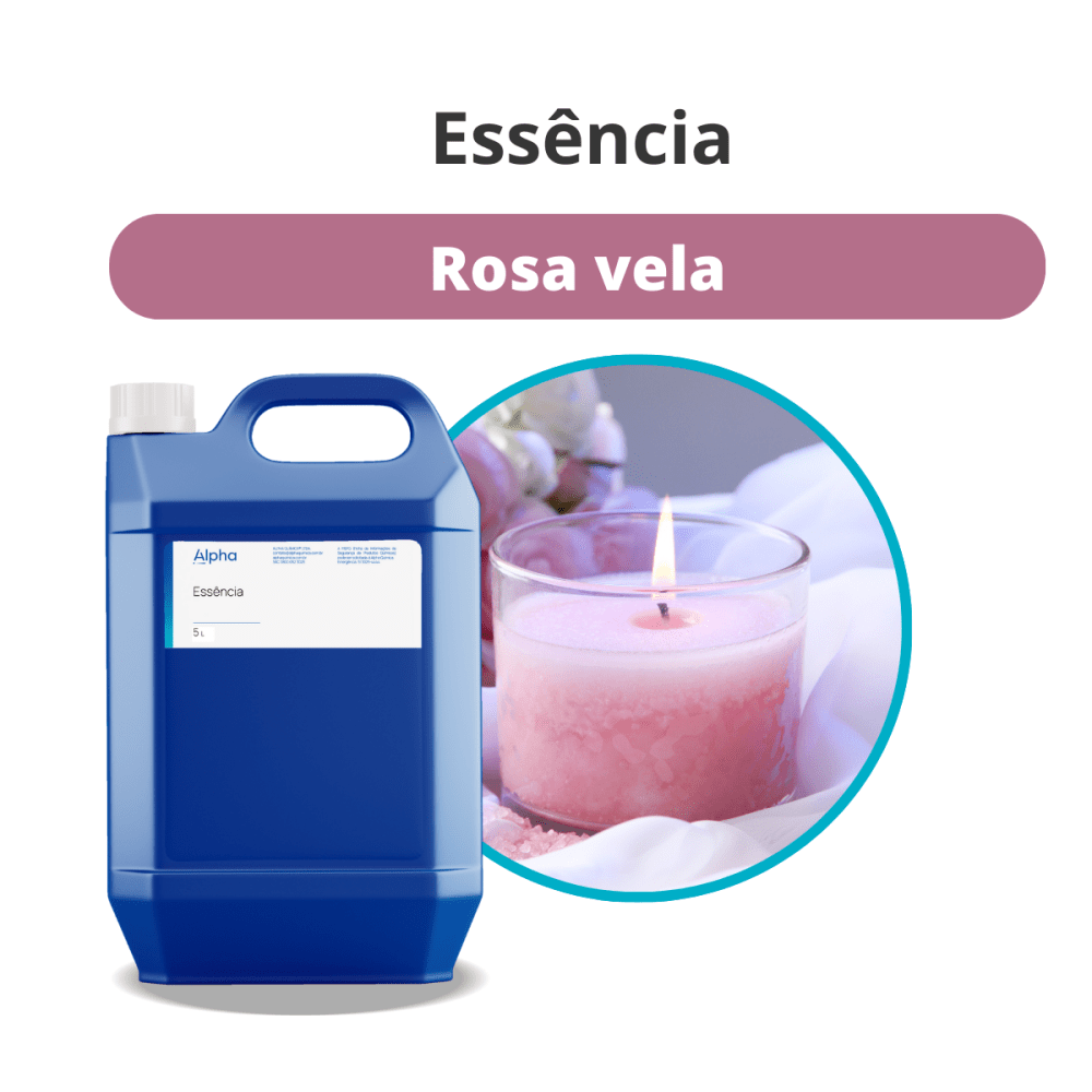 Essência Rosa Vela