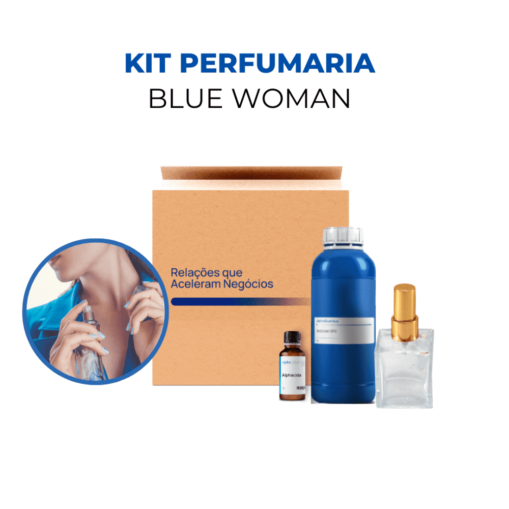 Kit Perfumaria Blue Woman