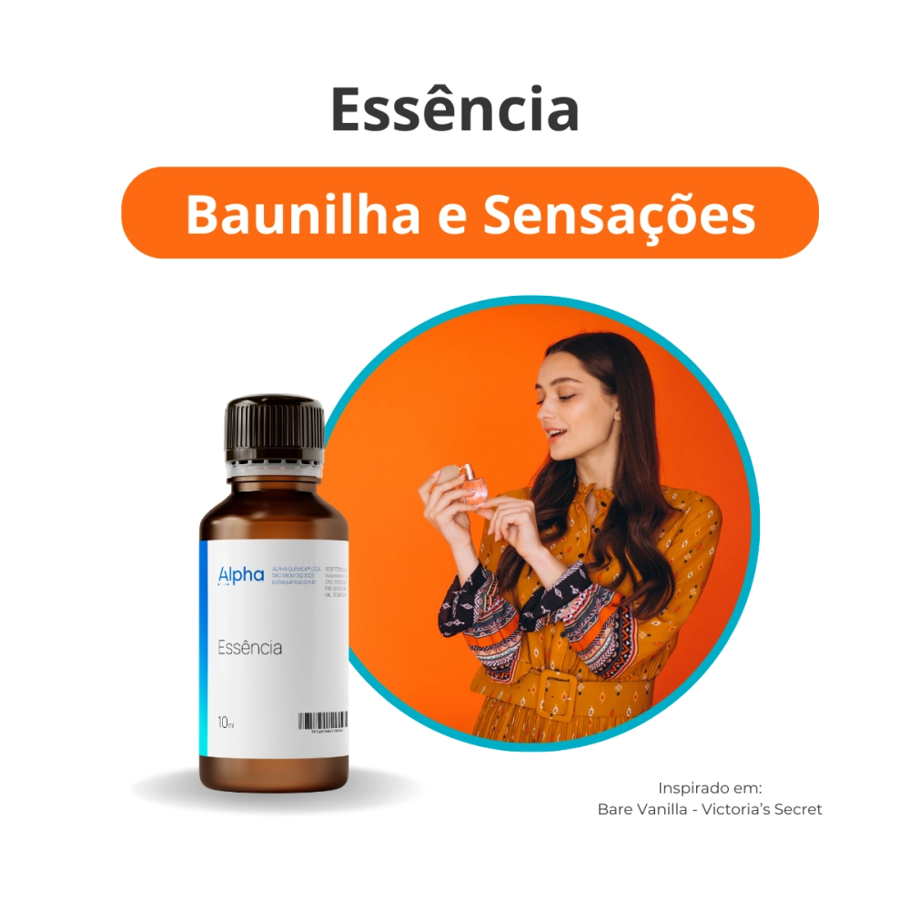 Essência Baunilha e Sensações