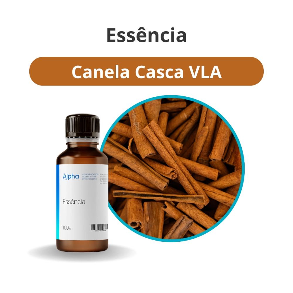 Essência Canela Casca Vela