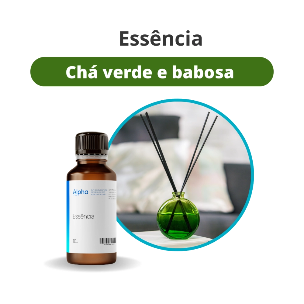 Essência Chá Verde e Babosa