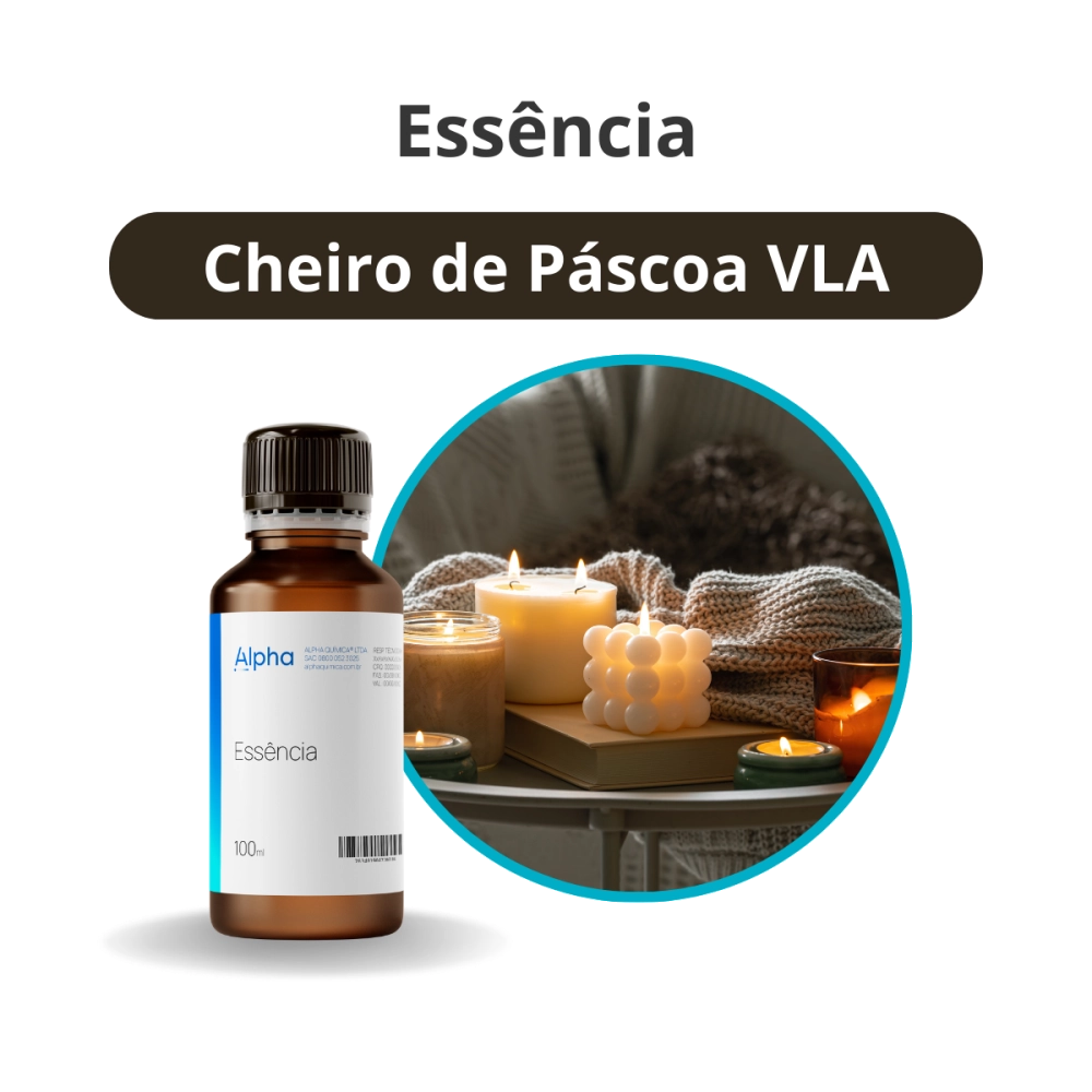 Essência Cheiro de Páscoa Vela