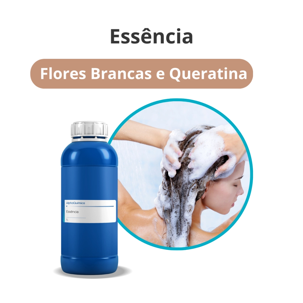 Essência Flores Brancas e Queratina