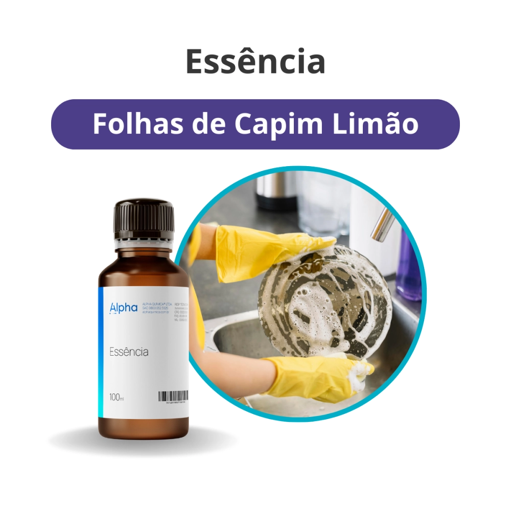 Essência Folhas de Capim Limão