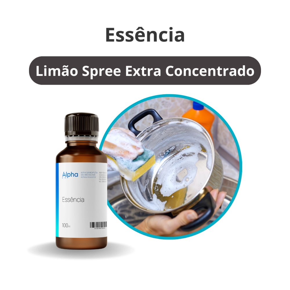 Essência Limão Spree Extra Concentrado