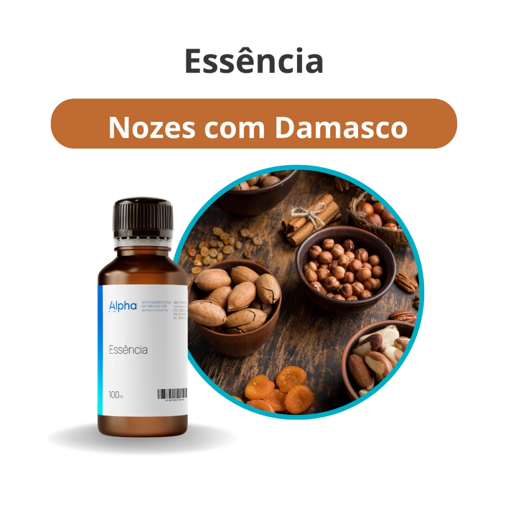 Essência Nozes com Damasco