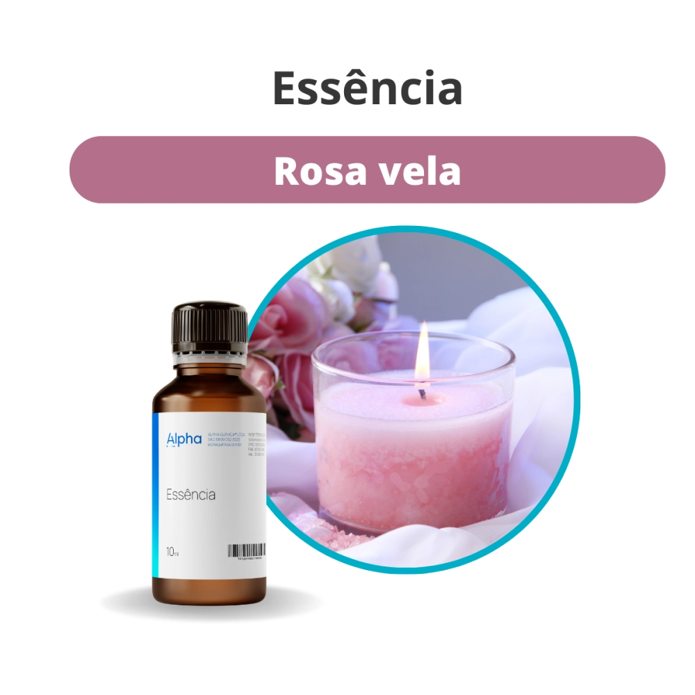 Essência Rosa Vela