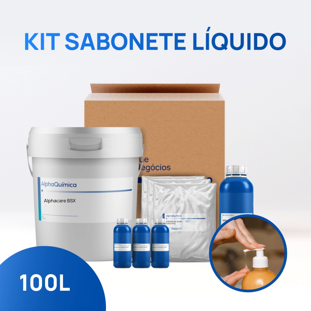 Kit Sabonete Líquido Cereja e Avelã 100kg