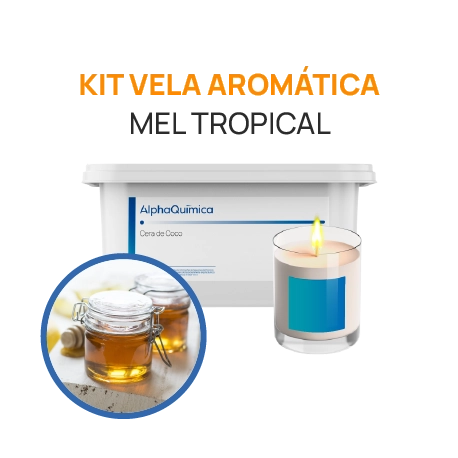 Kit Vela Mel Tropical